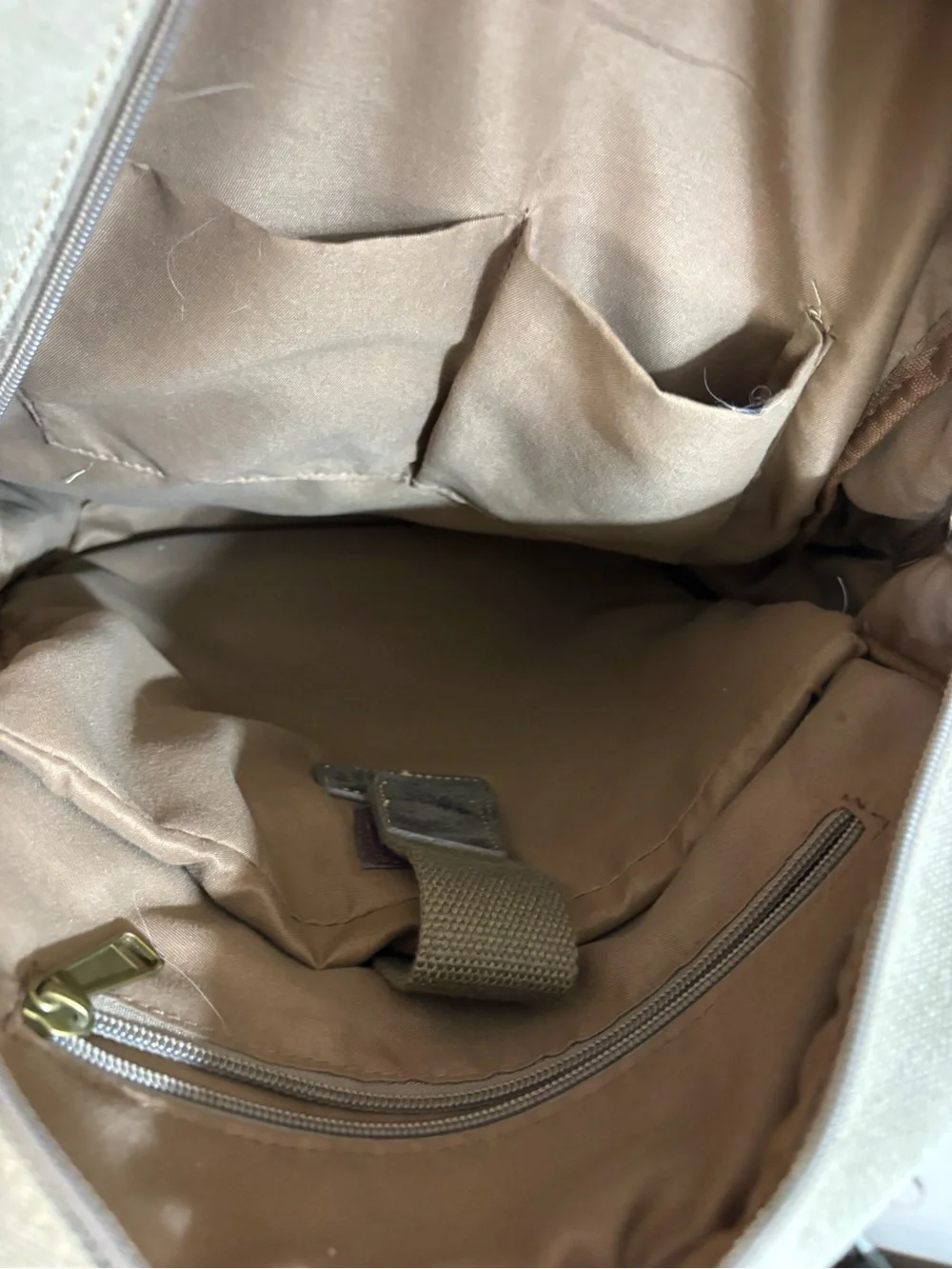 CARGOIT Recycled MILITARY Style CANVAS & LEATHER Convertible BACKPACK Bag TOTE